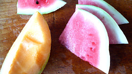 Nevšední melounový salát