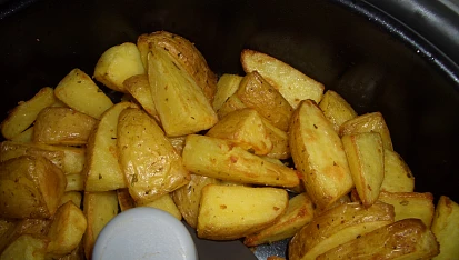 Ochucené hranolky jako smažené z Actifry, ochucené americké brambory