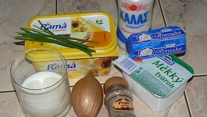Pomazánka z romaduru a tvarohu