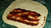 Povidlové rohlíky s ořechovou drobenkou
