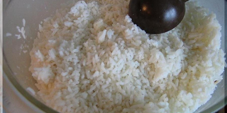 Rýže dušená v troubě