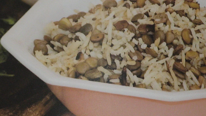 Rýže s čočkou