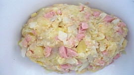 Sekaná ze zelí a rýžové nudle