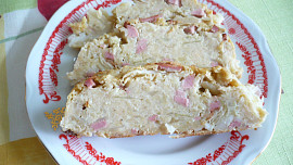 Sekaná ze zelí a rýžové nudle