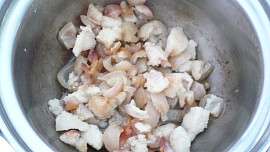 Škvarečky ze odřezků vepřového