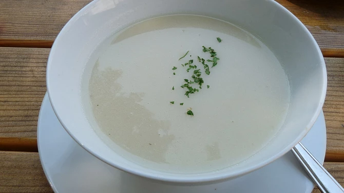 Smetanový zeleninový vývar, Hotová dobrota