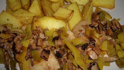 Štika na pórku
