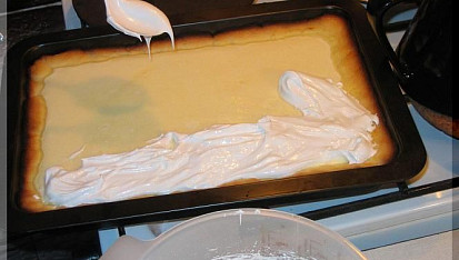 Sváteční tvarohový moučník