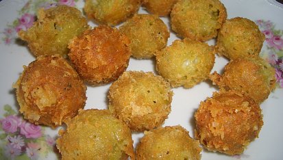Sýrové krokety, Chuťovka