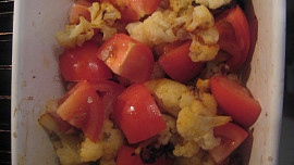 Těstoviny s opečenou zeleninou