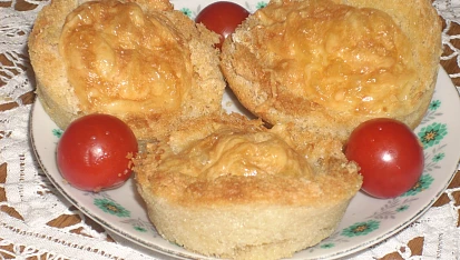 Toastové košíčky, Košíčky plněné sýrem