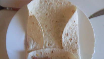 Tortilla s vejci, Postup balení 2