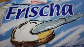 Tresčí játra v bylinkách, ...pomazánkový sýr Frischa...