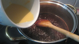 Tvarohové knedlíčky s rybízovou omáčkou