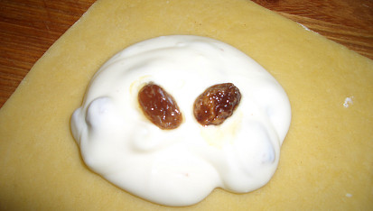 Tvarohové šátečky, Náplň