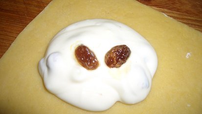 Tvarohové šátečky, Náplň