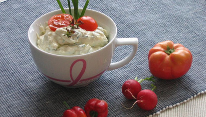 Tvarohovo-cibulová pomazánka