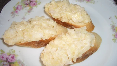 Tvarůžková pomazánka s tvarohem