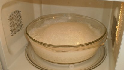Vaření rýže v mikrovlnné troubě, s mlékem základ na nákyp