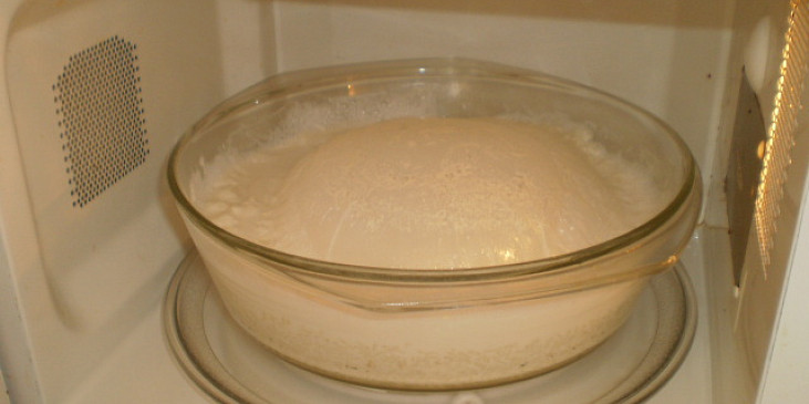 Vaření rýže v mikrovlnné troubě (s mlékem základ na nákyp)