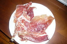 sušená šunka