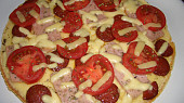 Blesková pizza na pánvi