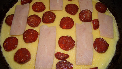 Blesková pizza na pánvi