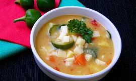 Bramborová polévka  mexická