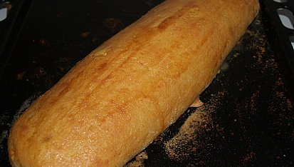Bramborový štrúdl se škvarky, upečeme do zlatova