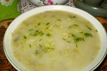 Brokolicovo-nivová polévka