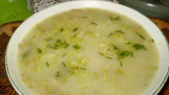 Brokolicovo-nivová polévka, Brokolicovo-nivová polévka