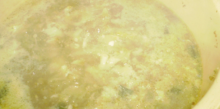 Brokolicovo-nivová polévka (vaříme...)