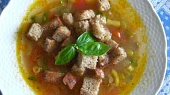 Červená česnečka