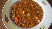 Dietní čočková polévka