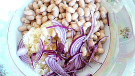 Fazolový salát od mamči