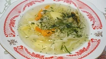 Francouzská zeleninová polévka
