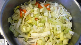 Francouzská zeleninová polévka