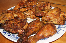 kuře na grilu
