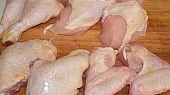 Kuře na grilu, naporcujeme