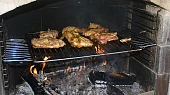 Kuře na grilu, na mírném ohni grilujeme