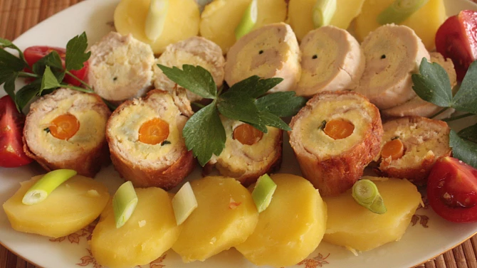 Kuřecí dietní roládky, Kuřecí dietní roládičky