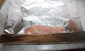Kuřecí dietní roládky, ...pomocí alobalu svineme...