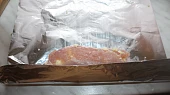 Kuřecí dietní roládky, ...pomocí alobalu svineme...