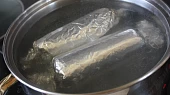 Kuřecí dietní roládky, ...vaří se ve vodě...