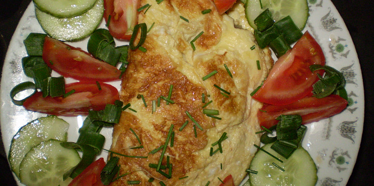 Lahodně plněná smetanová omeleta