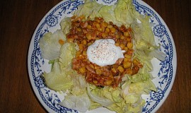 Mexický kuřecí salát