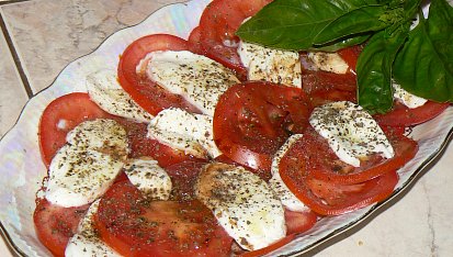 Mozzarella s rajčaty