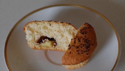 Muffiny s banánkem v čokoládě