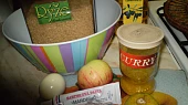 Orientální rýžový salát, ingredience...