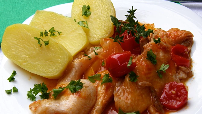 Rybí filé na italský způsob